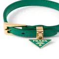 Prada Saffiano leather bracelet - Green