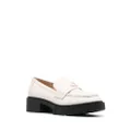 Coach Leah chunky sole leather loafers - Neutrals
