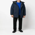 Canada Goose hooded padded coat - Blue