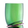 Vanessa Mitrani Double Ring polished vase - Green
