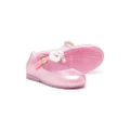 Mini Melissa Sweet Love Princess Bow ballerina shoes - Pink