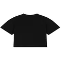 Dolce & Gabbana Kids logo-print cotton T-shirt - Black
