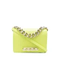 Alexander McQueen Four Ring Chain mini shoulder bag - Yellow