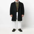 Mackintosh NEW STANLEY wool-cashmere coat - Black