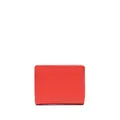 Furla logo plaque wallet - Red