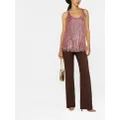 ETRO sequinned tank top - Pink