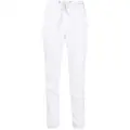 James Perse jersey track pants - White