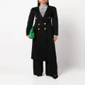 Adam Lippes double-breasted coat - Black