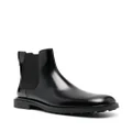 Tod's elasticated leather ankle boots - Black