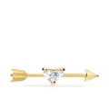 Delfina Delettrez 18kt yellow gold Love diamonds stud earring