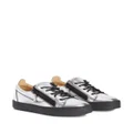Giuseppe Zanotti Nicki lace-up sneakers - Silver
