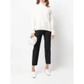 Jil Sander cropped tailored trousers - Blue