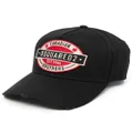 Dsquared2 logo-patch trucker cap - Black