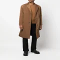 Zegna crew neck cashmere-silk jumper - Brown