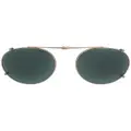 Garrett Leight clip on sunglasses - Metallic