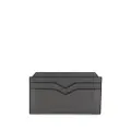 Valextra textured leather cardholder - Grey