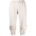 Undercover textured panel-detail track pants - White