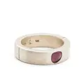 Parts of Four Sistema Single Ruby Slice ring - Silver