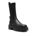 Sergio Rossi chunky-soled leather boots - Black