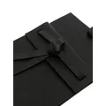 Jil Sander knotted strap wallet - Black