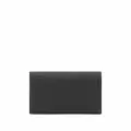 Burberry monogram grained leather wallet - Black