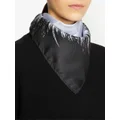 Proenza Schouler Feather Dot-print silk scarf - Blue