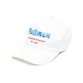 Alexander McQueen logo-printed cap - White