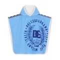 Dolce & Gabbana Kids DG logo-printterry bathrobe - Blue