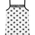 Dolce & Gabbana Kids DG-logo tank top - White
