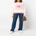 Opening Ceremony 3D box logo relaxed sweatshirt - Pink