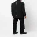 John Richmond rear-zip blazer - Black