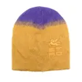 ETRO two-tone knitted beanie - Purple