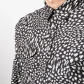 Paul Smith floral-print cotton-lyocell shirt - Black