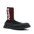 Alexander McQueen Tread Slick sock boots - Black