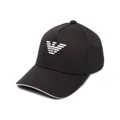 Emporio Armani logo baseball cap - Black