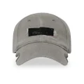 Balenciaga gaffer-tape cut cap - Grey