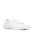 Alexander McQueen Deck plimsoll lace-up sneakers - White