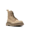 Buttero lace-up suede boots - Grey
