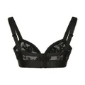 Dolce & Gabbana lace triangle bra - Black