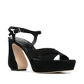 Sergio Rossi SI Rossi 90mm heeled sandals - Black
