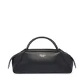 Prada medium logo-embellished tote bag - Black
