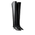 Jimmy Choo Vari 45mm thigh-high boots - Black