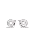 Chopard 18kt white gold Precious Lace diamond earrings - Silver