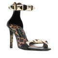 Philipp Plein Crystal 120mm stud-embellished sandals - Black