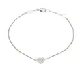 Chopard 18kt white gold My Happy Heart diamond bracelet - Silver