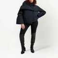 Unreal Fur Quantum boxy quilted jacket - Black