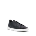 Zegna slip-on suede sneakers - Blue