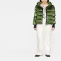 Herno zip-fastening padded jacket - Green