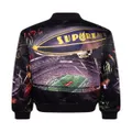Supreme x Mitchell & Ness Stadium varsity jacket - Purple