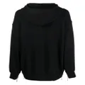 Michael Michael Kors logo-print organic cotton hoodie - Black